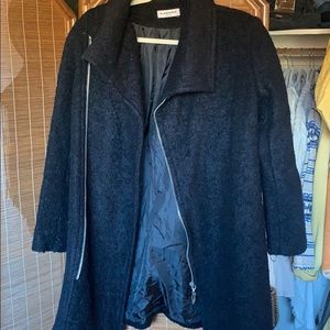 Glamourous medium zip pea coat